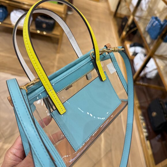 Tory Burch Blake Clear Mini Tote 165833 - Picture 5 of 9
